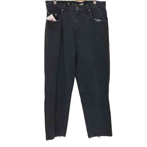 リーバイス Levis 00s ボタン裏977刻印 silver tab baggy ブラックデニムパンツ メンズ W34 L34