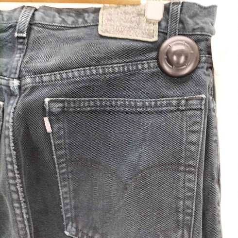 リーバイス Levis 00s ボタン裏977刻印 silver tab baggy ブラックデニムパンツ メンズ W34 L34