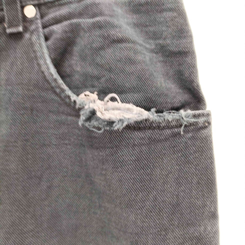 リーバイス Levis 00s ボタン裏977刻印 silver tab baggy ブラックデニムパンツ メンズ W34 L34