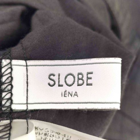スローブイエナ SLOBE IENA コットンシルクラッフルブラウス レディース