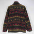 モンベル mont bell WIND STOPPER ネイティブ柄 ハーフジップ フリースプルオーバー メンズ import:M