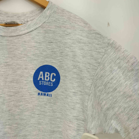 ヘインズ Hanes 80s 青タグ シングルステッチ 企業ロゴ クルーネックTシャツ メンズ import:L