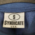 ドリームランドシンジケート DREAMLAND SYNDICATE USA製 ハーフジップスウェット メンズ JPN:L