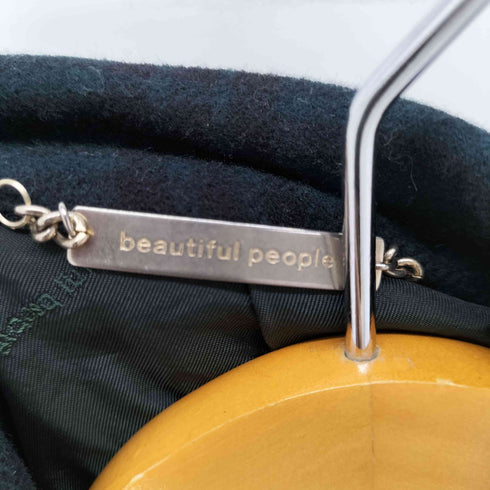 ビューティフルピープル beautiful people ブラックウォッチ テーラードジャケット レディース JPN:34