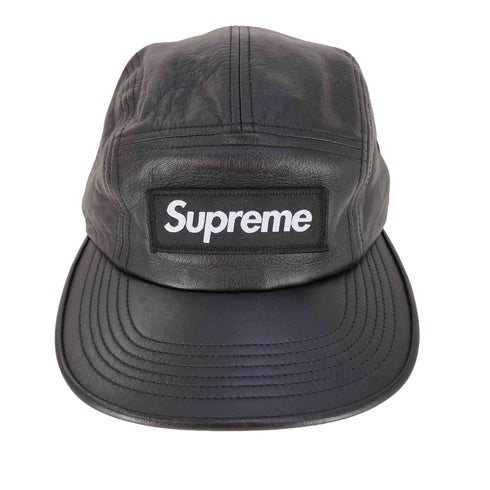 シュプリーム Supreme Leather Camp Cap メンズ