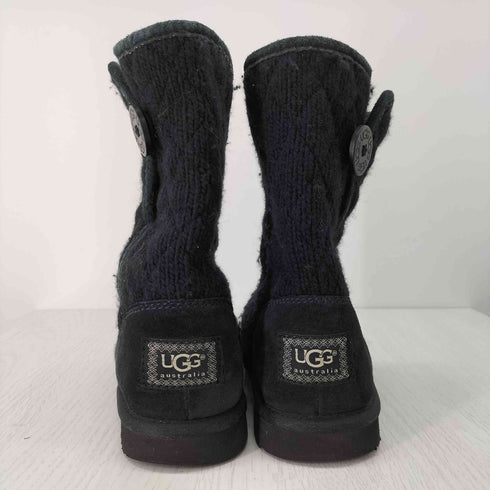 アグ UGG MOUNTAIN QUILTED SHORT KNIT BOOTS レディース JPN:24