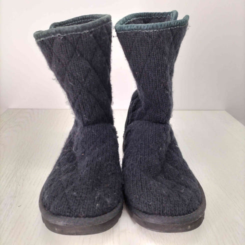 アグ UGG MOUNTAIN QUILTED SHORT KNIT BOOTS レディース JPN:24