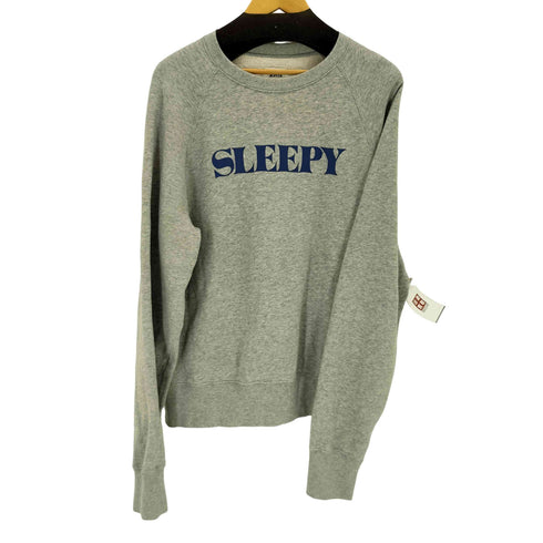 SLEEPY JONES プリントスウェットプルオーバー メンズ JPN:L