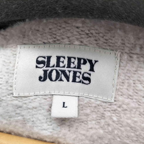 SLEEPY JONES プリントスウェットプルオーバー メンズ JPN:L