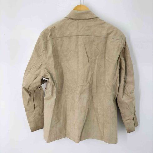 ダックス DAKS 襟裏チェック フェイクレザージャケット メンズ JPN:M