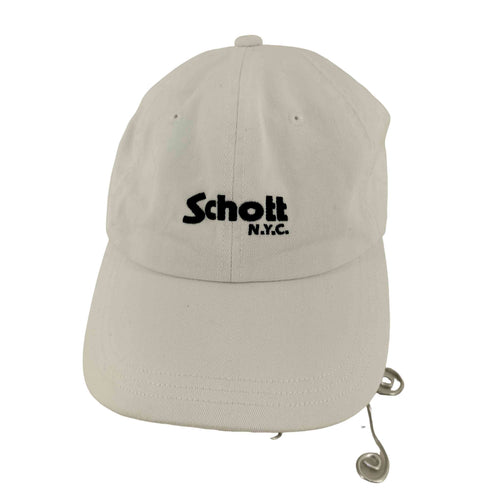 ショット Schott ベーシック ロゴ コットンツイル ローキャップ メンズ