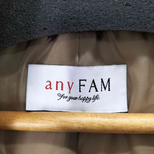 anyfam フェイクファーダウンコート レディース JPN:2
