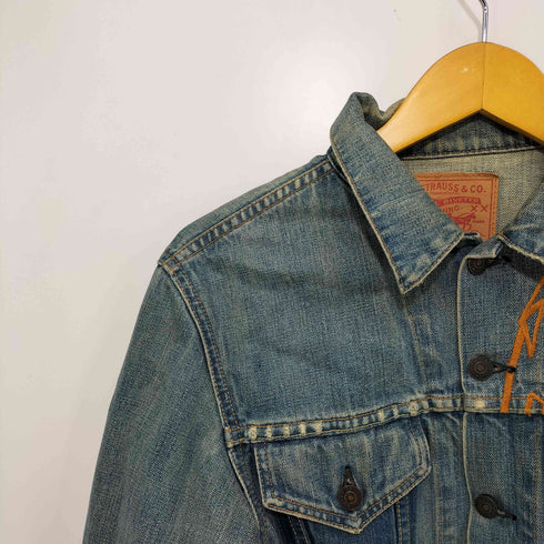 リーバイス Levis 00S 00年製 日本製 70505-0217 リメイク デニム トラッカー ジャケット メンズ 40
