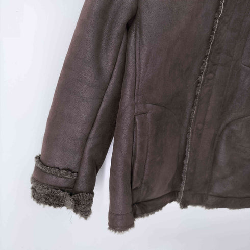 カルバンクラインジーンズ Calvin Klein Jeans 裏地ボア フェイクムートンジャケット Y2K メンズ JPN:L