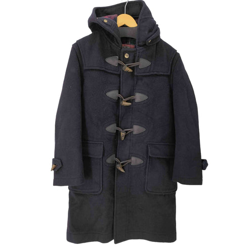ジェイプレス J.PRESS 裏地チェックウールダッフルコート メンズ JPN:M