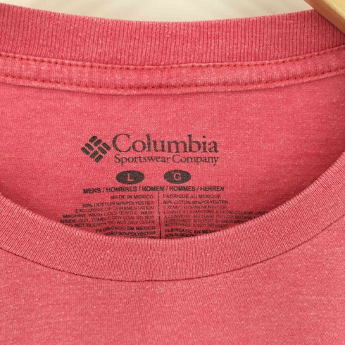 コロンビア Columbia バッグプリントTシャツ メンズ import:L