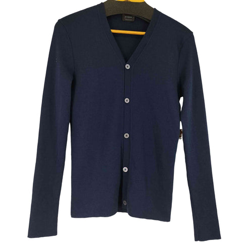 ジルサンダー JIL SANDER RAF SIMONS期 シルク混 ウールカーディガン メンズ 44