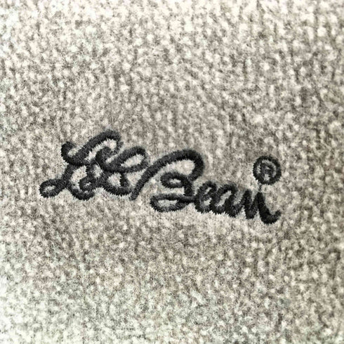 エルエルビーン L.L.Bean POLARTEC 筆記体刺繍 ジップアップフリースジャケット レディース import:L