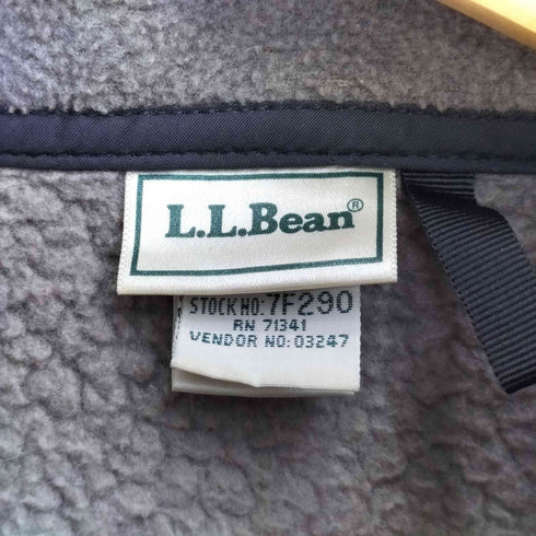 エルエルビーン L.L.Bean POLARTEC 筆記体刺繍 ジップアップフリースジャケット レディース import:L