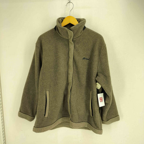 エルエルビーン L.L.Bean POLARTEC 筆記体刺繍 ジップアップフリースジャケット レディース import:L