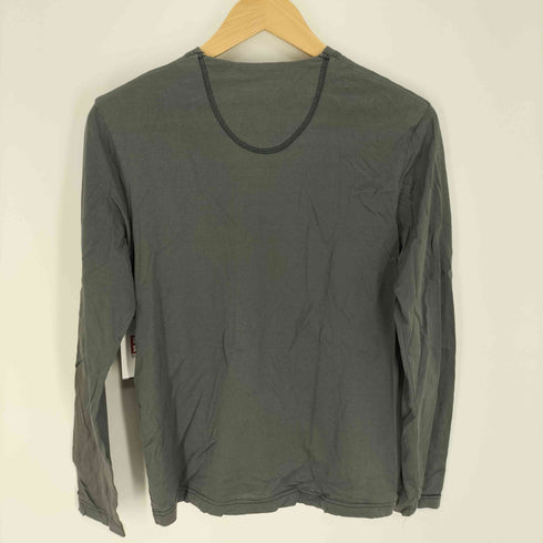 ダナキャランニューヨーク DKNY ヘンリーネック L/S カットソー Y2K レディース import:M