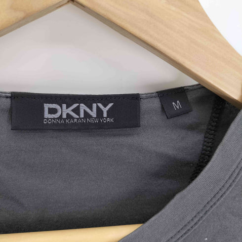 ダナキャランニューヨーク DKNY ヘンリーネック L/S カットソー Y2K レディース import:M