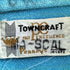 タウンクラフト TOWNCRAFT 60s 70s PAR EXCELLENCEタグ シャドーストライプ レーヨン半袖シャツ メンズ