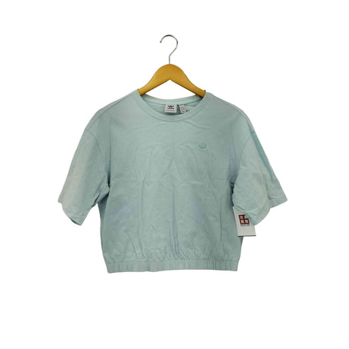 アディダスオリジナルス adidas Originals リブデザインS/S Tシャツ レディース M