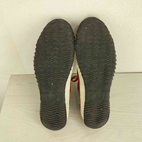 スピングルムーブ SPINGLE MOVE カンガルーレザー サイドゴア ミドルカット スニーカー メンズ M 25.5