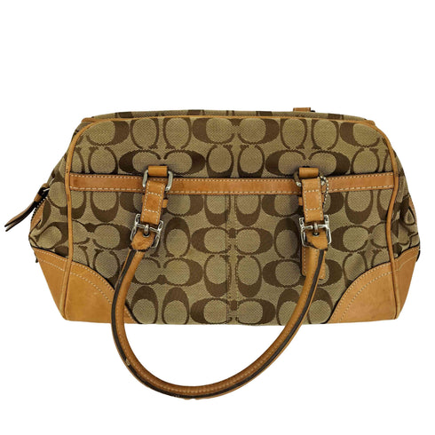 コーチ COACH モノグラム ハンドバッグ レディース