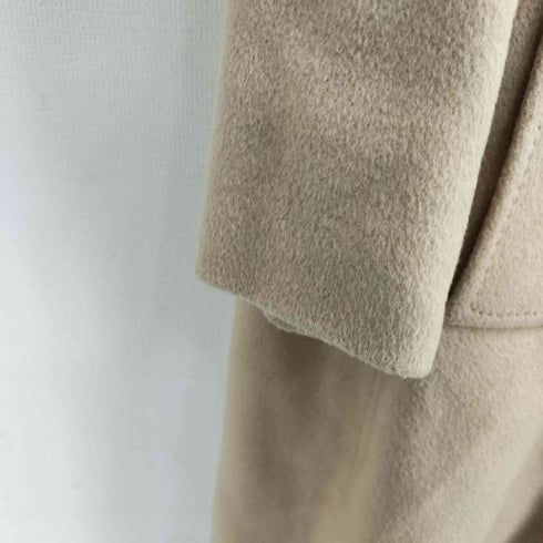 アクアスキュータム AQUASCUTUM イングランド製 アンゴラカシミヤ ステンカラーコート レディース