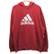 アディダス adidas 00s パフォーマンスロゴ刺繍プルオーバーパーカー メンズ 2XO