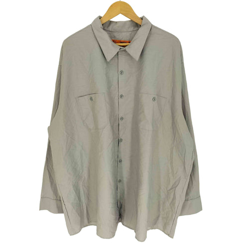 レッドキャップ RED KAP 00S INDUSTRIAL WORK SHIRT インダストリアル ワーク シャツ メンズ 4XL