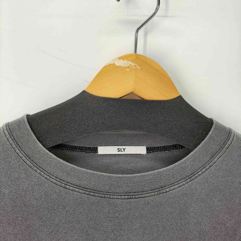 スライ SLY WASHED LOGO BIG Tシャツ レディース FREE