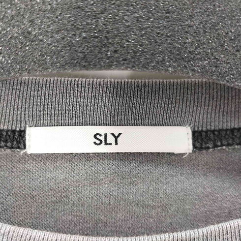 スライ SLY WASHED LOGO BIG Tシャツ レディース FREE