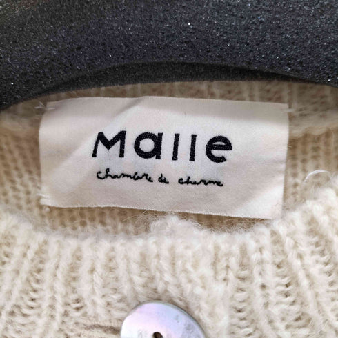 マルシャンブルドゥシャーム Malle chambre de charme カットアウト カーディガン レディース FREE