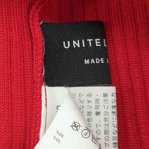 ユナイテッドトウキョウ UNITED TOKYO オープンフックリブニット レディース FREE