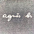 アニエスベーボヤージュ agnes b. VOYAGE ロゴ デニム ハンドバッグ レディース