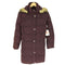 トミーヒルフィガー TOMMY HILFIGER ロゴパッチ フェイクファー パテッドコート レディース import:XS