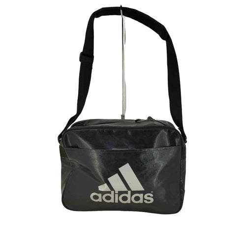 アディダス adidas 00s Y2K パフォーマンスロゴ 山型 エナメル ショルダーバッグ メンズ