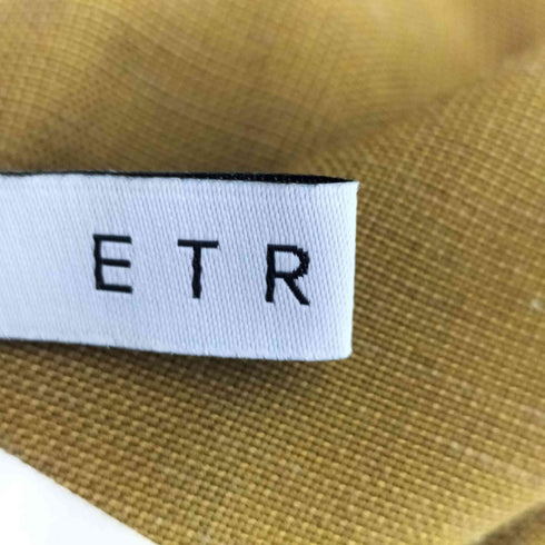 エトレトウキョウ ETRE TOKYO リネン混 バックオープン テーラード オールインワン レディース JPN:S