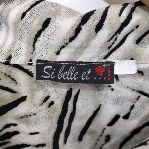 si belle et... 総柄 L/S シャツ レディース