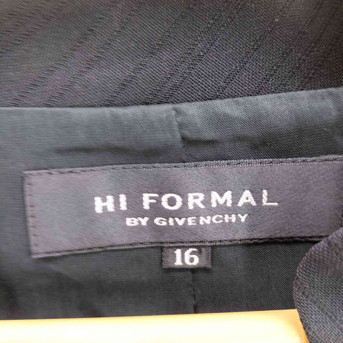 ジバンシィ GIVENCHY HI FORMAL シアー切替ノーカラージャケット レディース 16