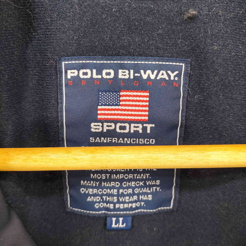 POLO BI-WAY フードイン ナイロン ジャケット メンズ LL
