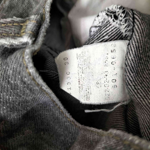リーバイス Levis 90S USA製 ボタン裏522刻印 501ボタンフライ デニムパンツ 93年製 レディース W29L34