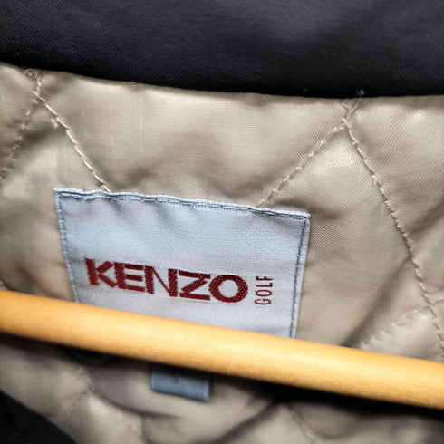 ケンゾーゴルフ KENZO GOLF 裏地キルティングジップアップベスト メンズ JPN:4