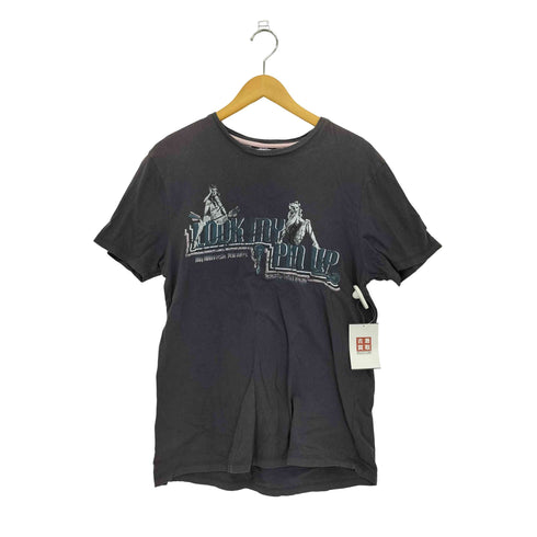 S/S フロントプリントTシャツ レディース import:M