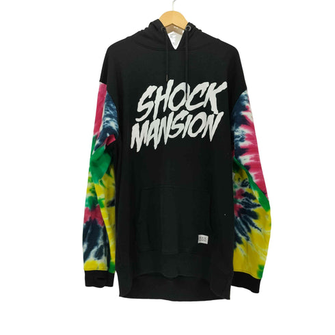 SHOCK MANSION タイダイ プルオーバー パーカー メンズ