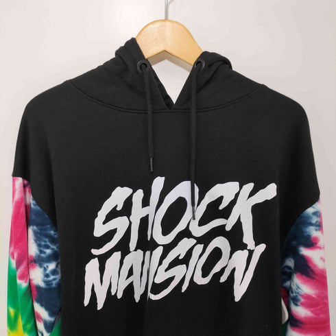 SHOCK MANSION タイダイ プルオーバー パーカー メンズ