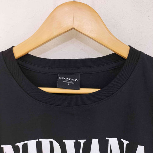ブロードウェイ BROADWAY バンドプリント Tシャツ バンT メンズ import:L